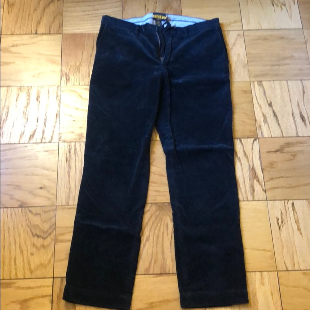 Ralph Lauren Rugby Navy Corduroy Pants